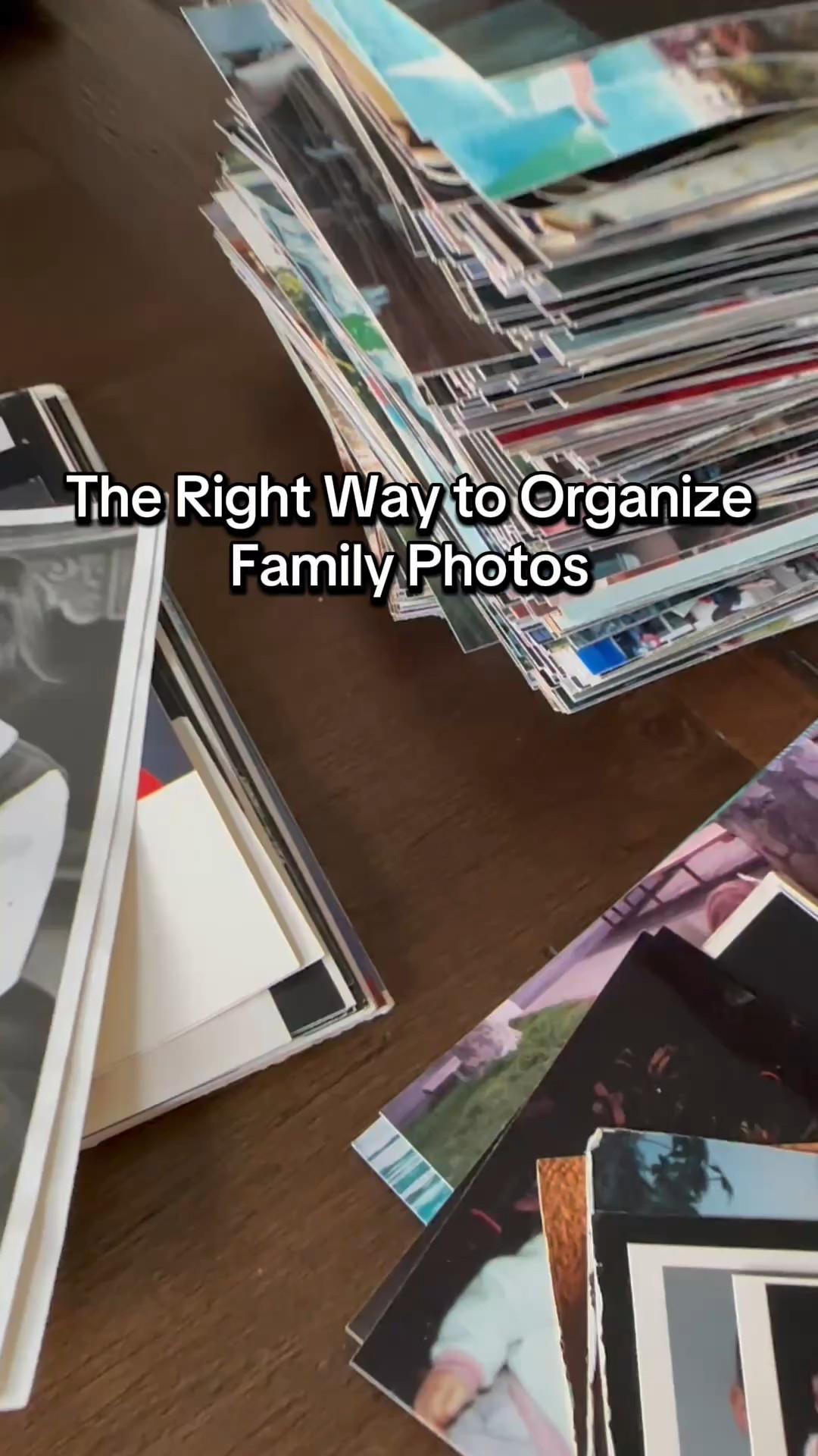 Organize your old printed photos by person not by year. 

#LTKHome #LTKFamily