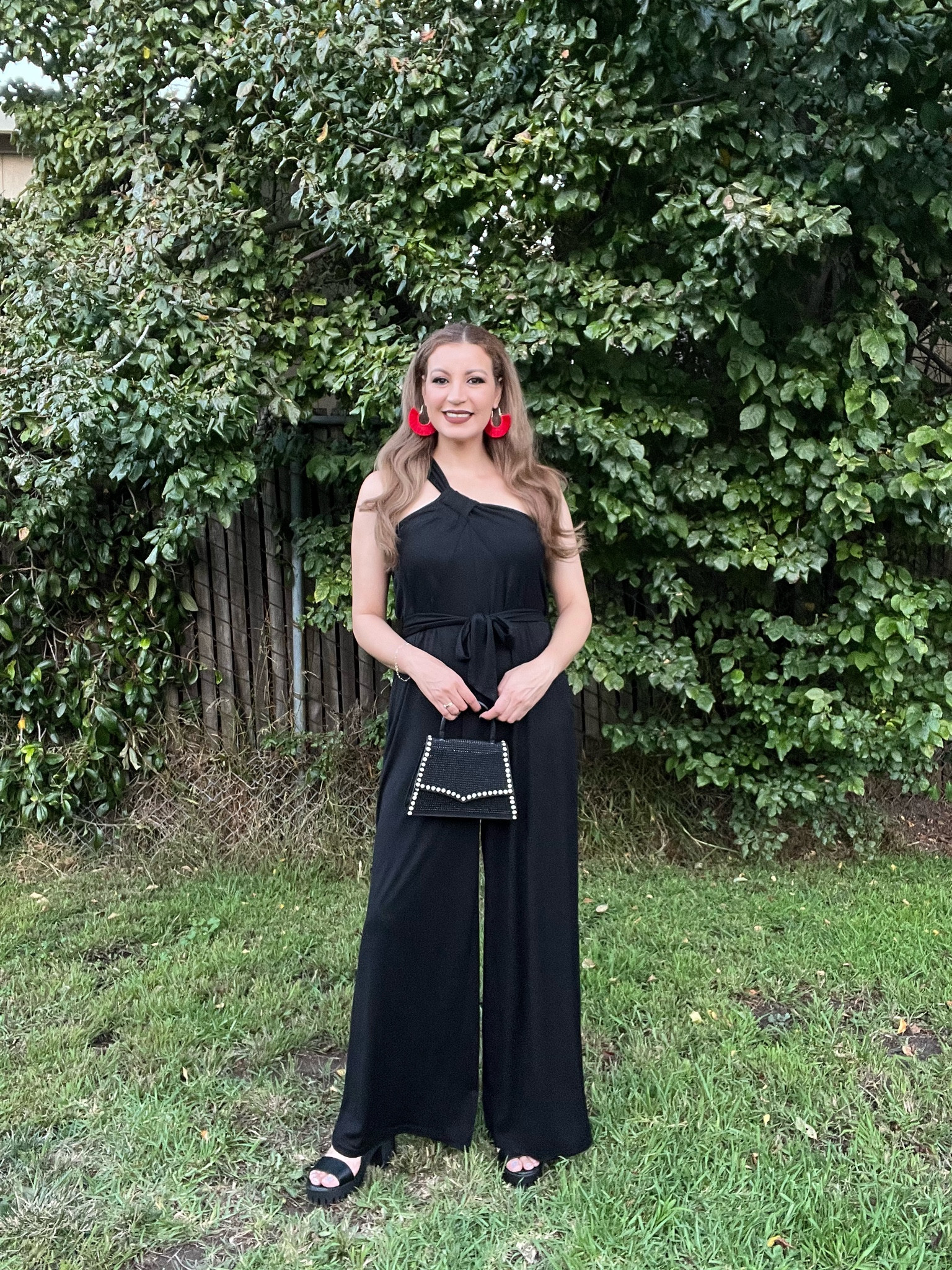 luvamia Enterizo de un hombro para mujer, elegante, casual, pierna ancha, overol con bolsillo y cinturón, cómodo overol largo


#LTKbeauty #LTKstyletip #LTKSeasonal