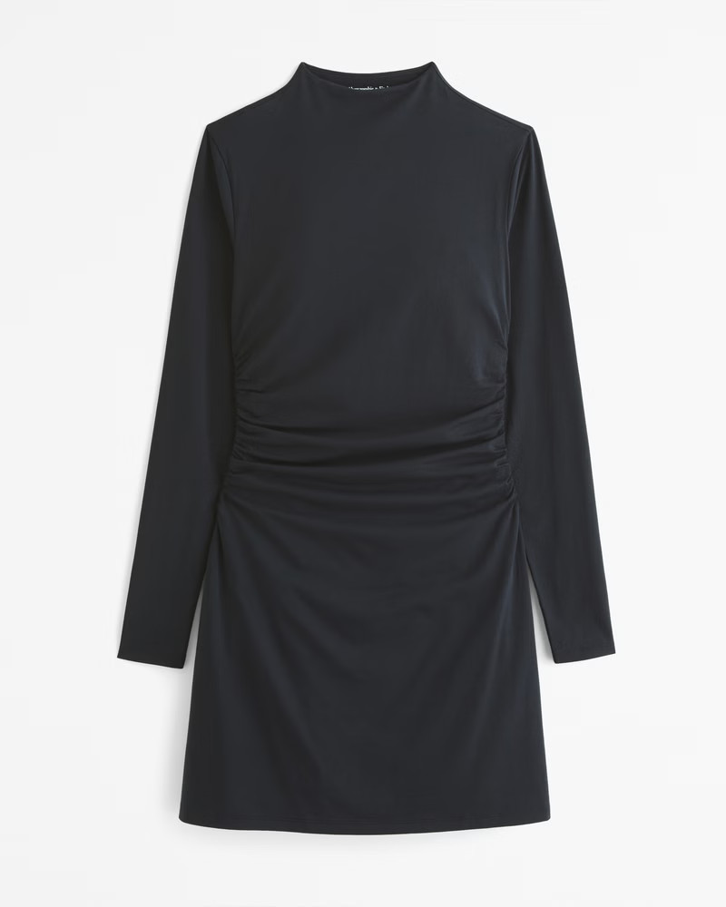 The A&F Paloma Long-Sleeve Mini Dress | Abercrombie & Fitch (US)
