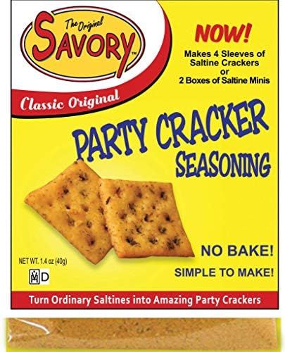Savory Saltine Seasoning, 1.4 Ounce, Classic Original, 2 Pack | Amazon (US)