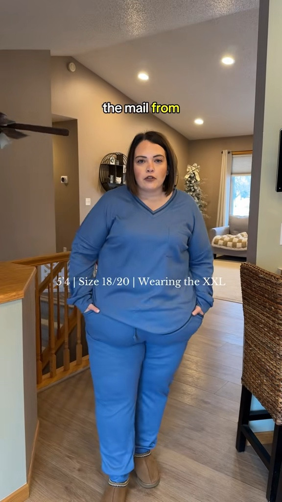 Wearing the XXL this is one of my favorites plus size matching sets! I love the color and the waffle knit! 

#LTKFindsUnder50 #LTKWatchNow #LTKPlusSize