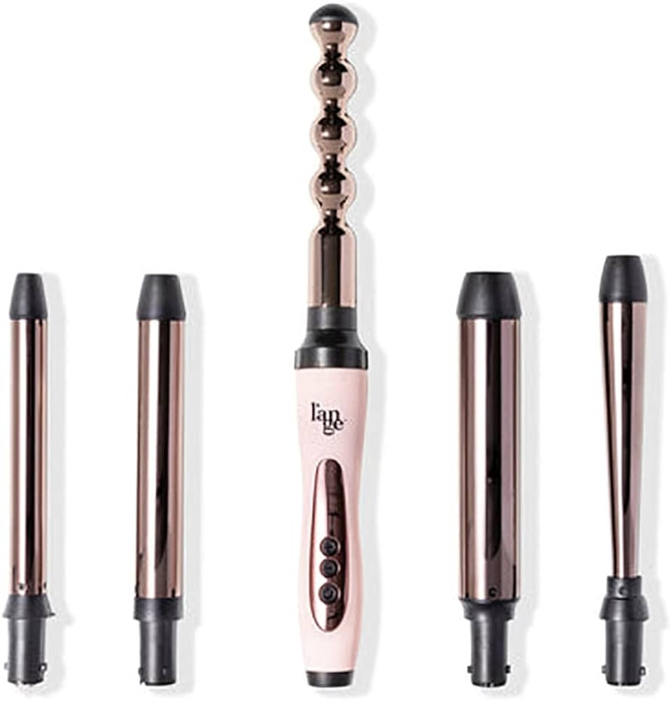 L’Ange Hair Le Cinq 5 in 1 Curling Wand Set - Comes with 19mm, 25mm, 32mm, 19-25mm and Bubble T... | Amazon (US)