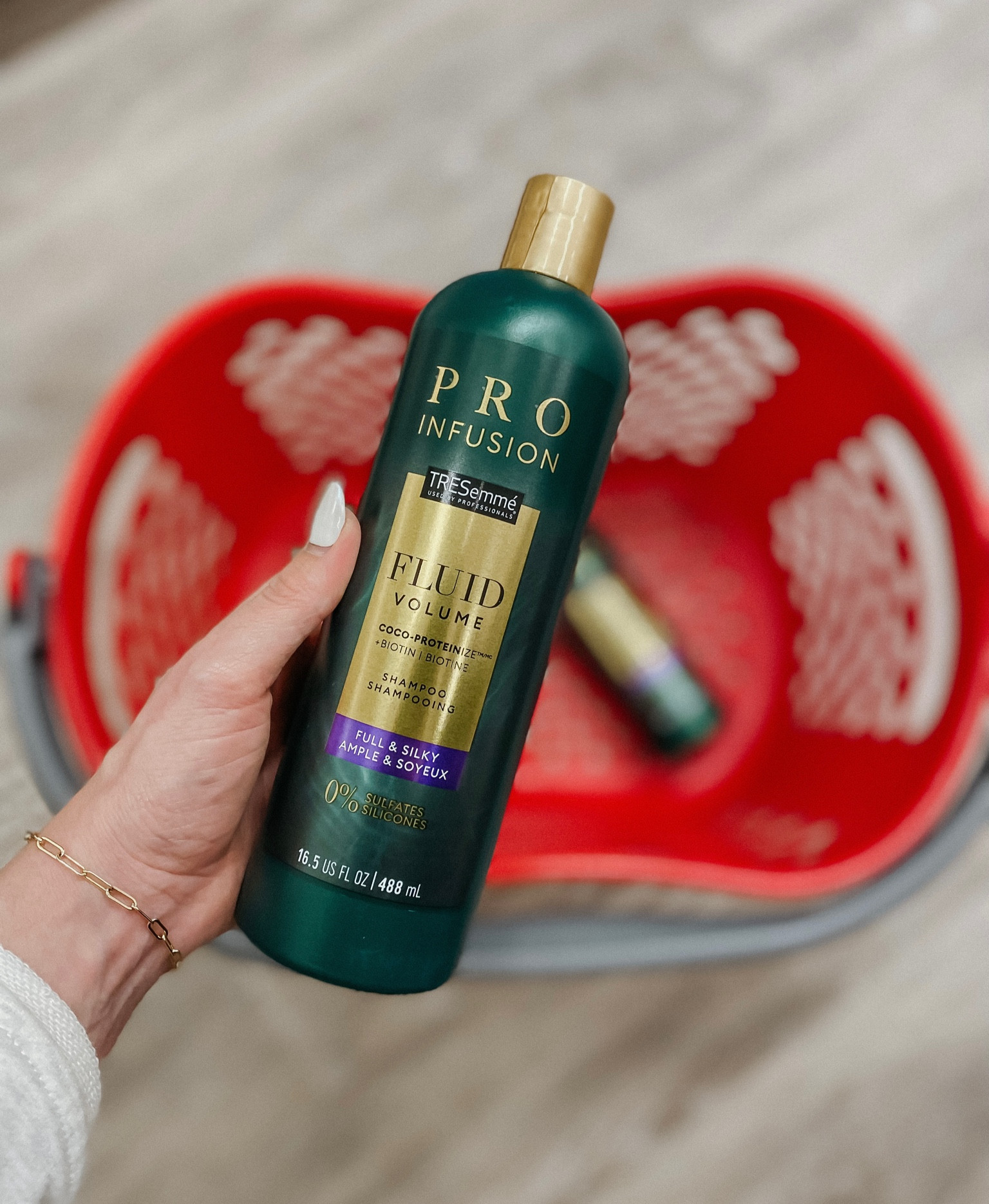“That’s why her hair is so big, it’s full of secrets.”
#AD But you gals know we don’t gatekeep around here… so let me introduce you to @tresemme’s latest Pro Infusion Fluid Volume shampoo and conditioner. A formula designed to add shine and fullness to your hair. Grab yours at @target now! #TargetPartner #Target #TRESpartner #FluidHair #ProInfusion 

#LTKbeauty