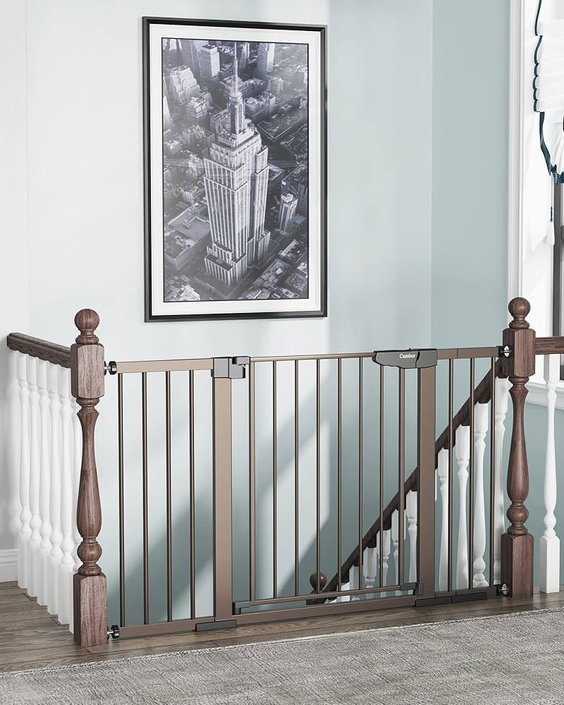 Mom's Choice Awards Winner-Cumbor 29.5"-51.6" Baby Gate Extra Wide, Easy Walk Thru Dog Gate for T... | Amazon (US)