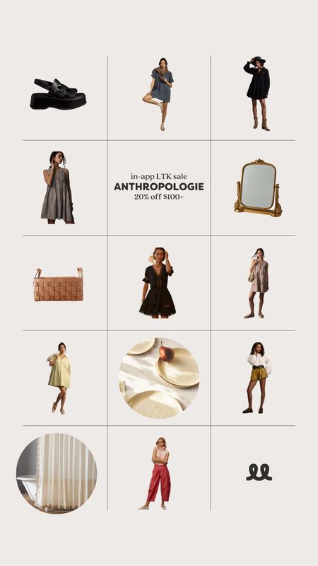 New Spring finds plus old favorites from Anthropologie: LTK in-app sale 20% OFF $100+ purchase 

#LTKSpringSale #LTKstyletip #LTKsalealert