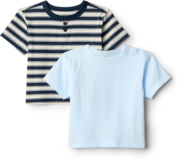 Amazon Essentials x Sofia Grainge Toddlers and Baby Boys' Short-Sleeved T-Shirts, Pack of 2 | Amazon (UK)