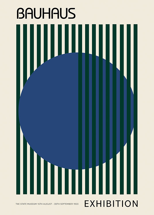 Bauhaus Exhibition Poster | Desenio