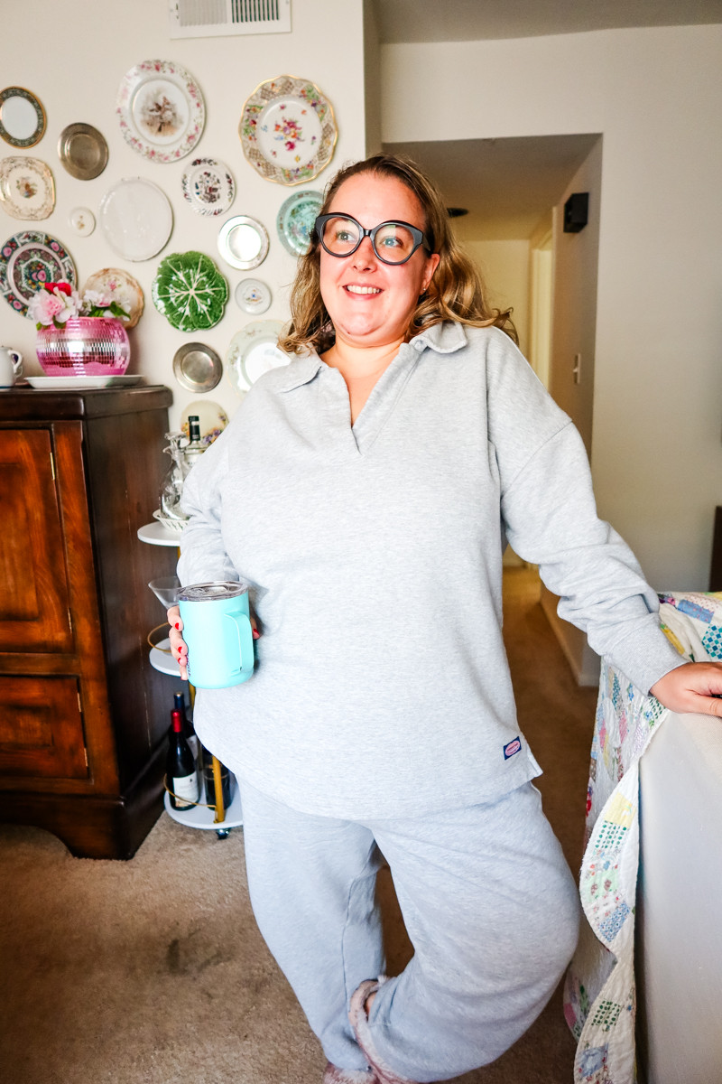 I love love love working from home in a matching set!

If I need to run out, I'm still "dressed" and together, but comfy! 

This is a sweatshirt and gym pants from Vineyard Vines, and as a plus size girlie who didn't think they would fit, they're incredible.

 

 #LTKActive #LTKPlusSize #LTKWorkwear