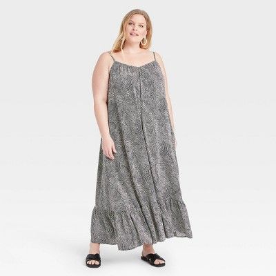 Women's Plus Size Floating Dress - Ava & Viv™ | Target