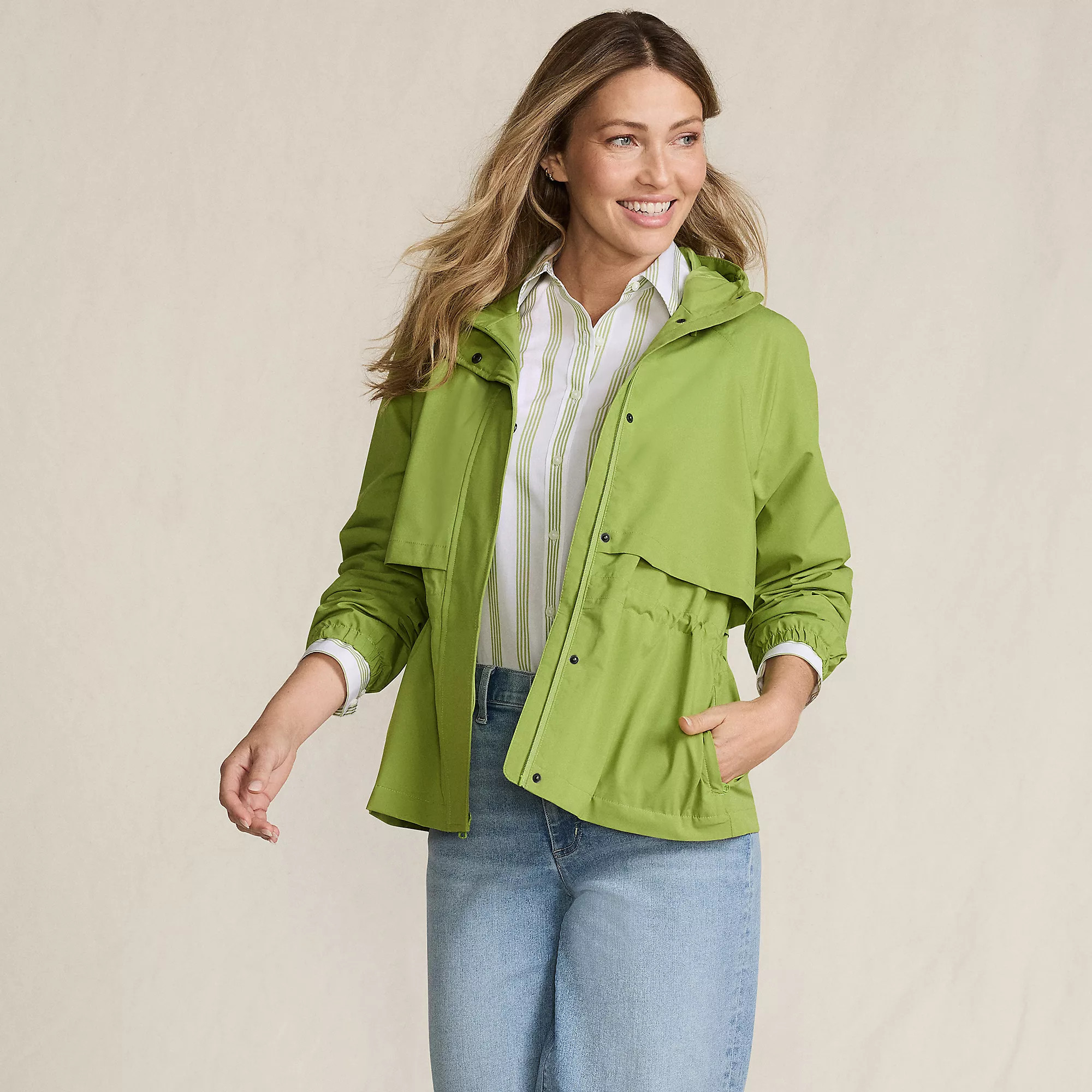 Women's Squall Packable Rain Jacket | Lands' End (US)