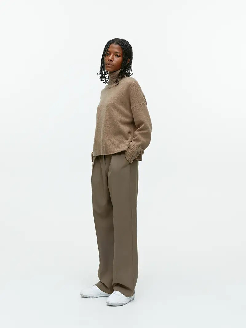 High-Neck Wool Jumper | ARKET (US&UK)