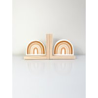 Boho Rainbow Bookends, Kids Nursery Decor, Baby Shower Gift, Children's Bookends | Etsy (UK)