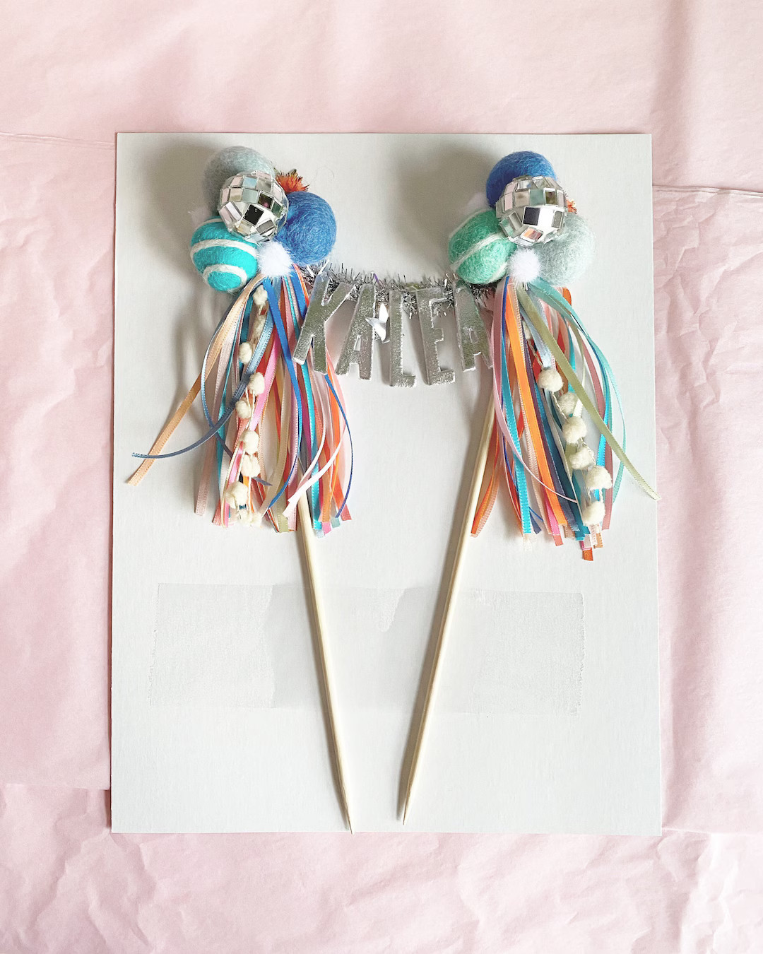 Keepy Uppy// Needle-felt Blue Balloon Cake Topper - Etsy | Etsy (US)