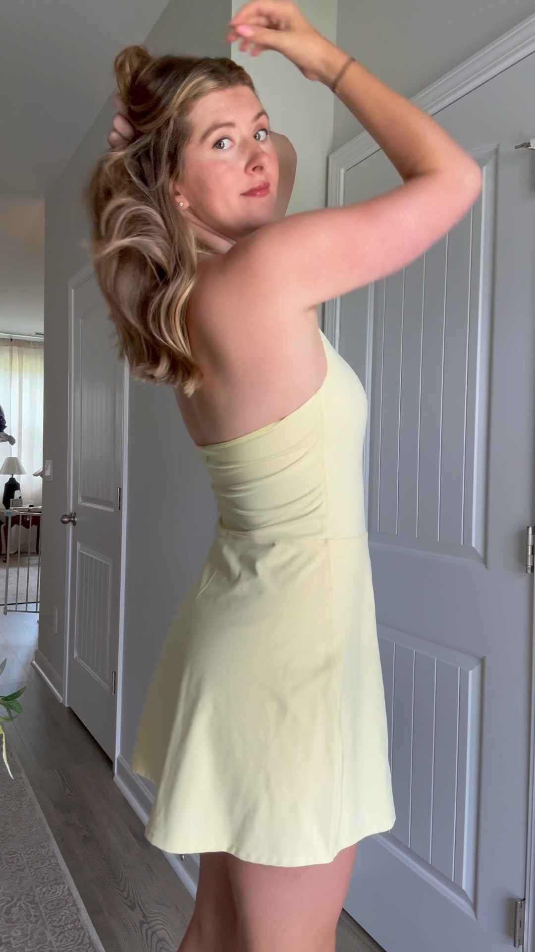 I’ll be living in this butter yellow athletic dress for the rest of the summer. It’s so flattering and perfect for a hot day. 

I’m wearing a size medium 💛

#athleticwear #fabletics #summerdress #momfit #summeroutfit

#LTKSeasonal #LTKFindsUnder50 #LTKActive