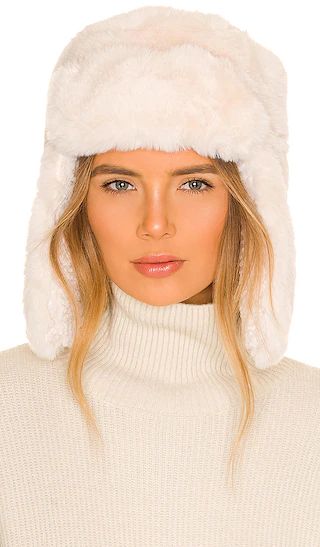 Hat Attack Apres Sherpa Trapper in Ivory. | Revolve Clothing (Global)