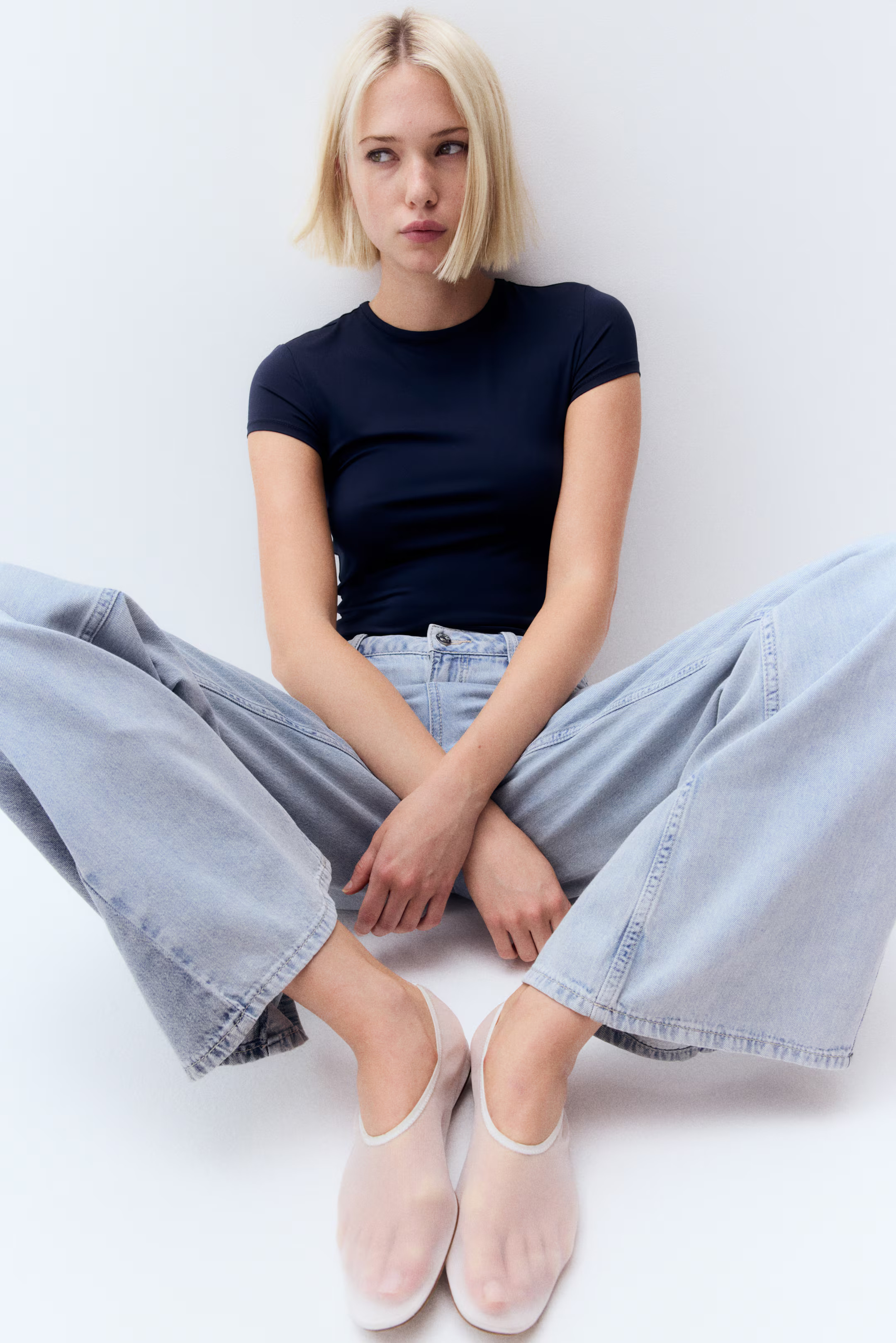 Fitted T-shirt | H&M (US + CA)