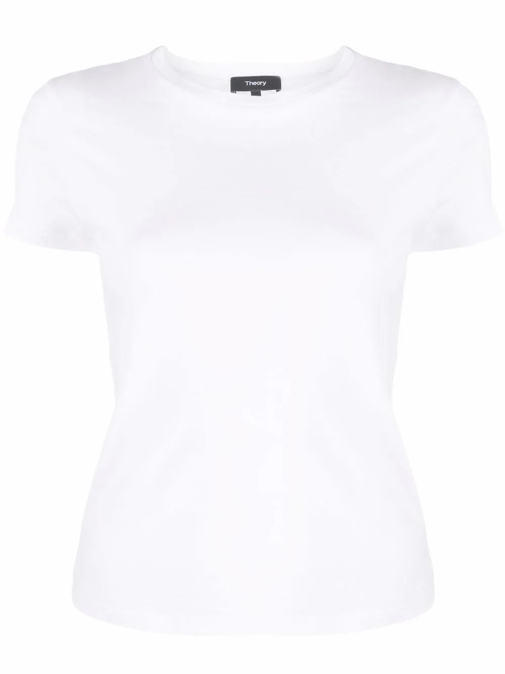 Theory short-sleeve Pima Cotton T-shirt - Farfetch | Farfetch Global