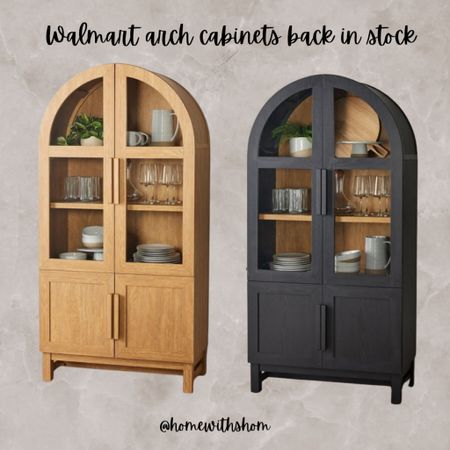 These viral are back in stock and are already selling out. 

#walmart #archedcabinet #virall

#LTKsalealert #LTKhome
