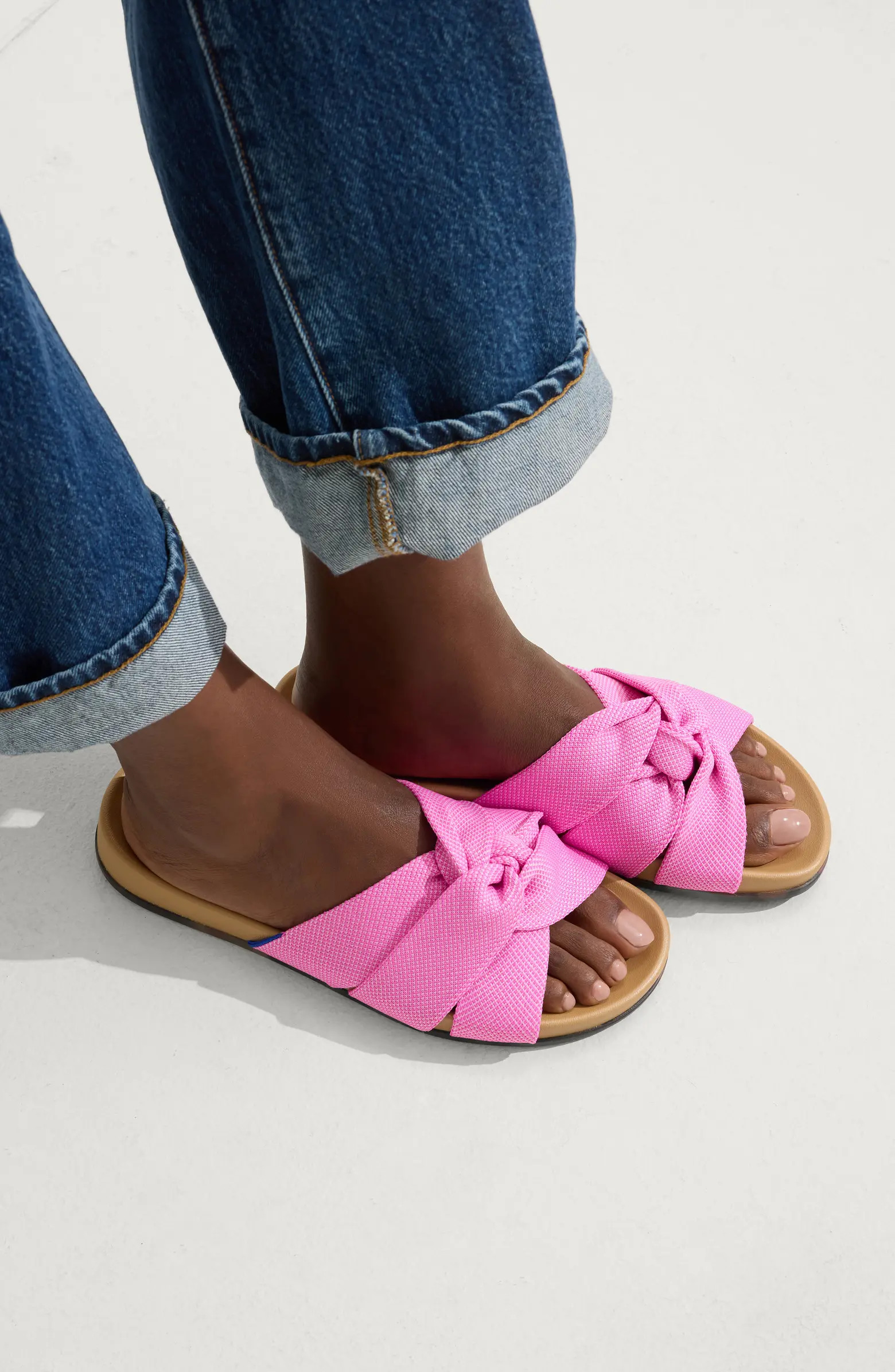 Rothy's The Twist Slide Sandal (Women) | Nordstrom | Nordstrom
