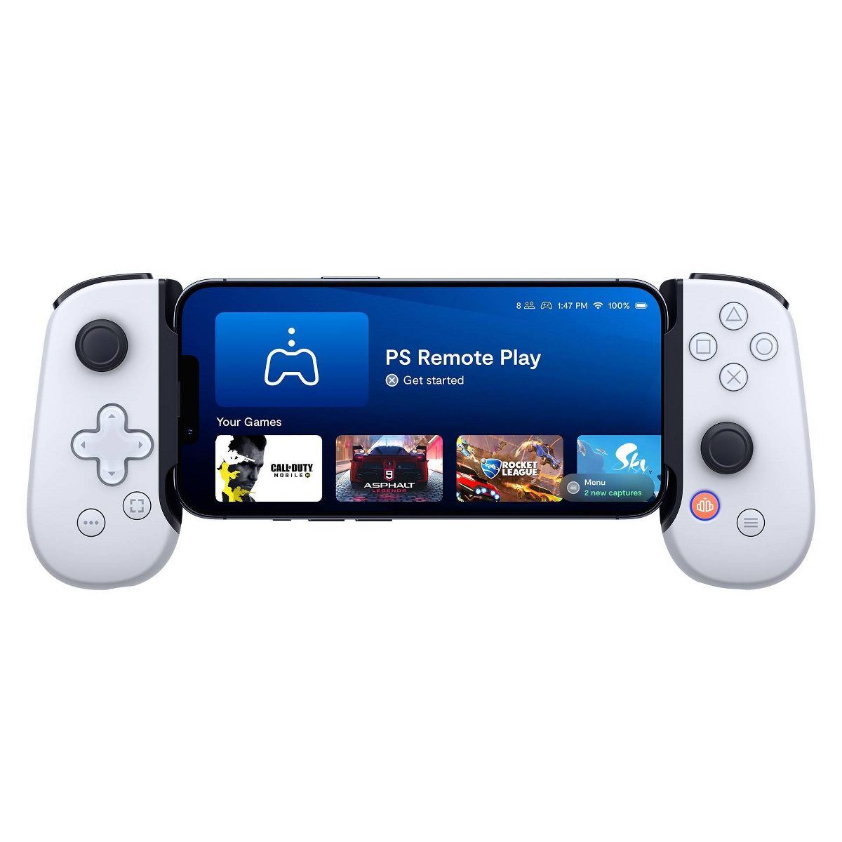 Backbone One Mobile Gaming Controller for iPhone - PlayStation Edition - White (Lightning) | Target