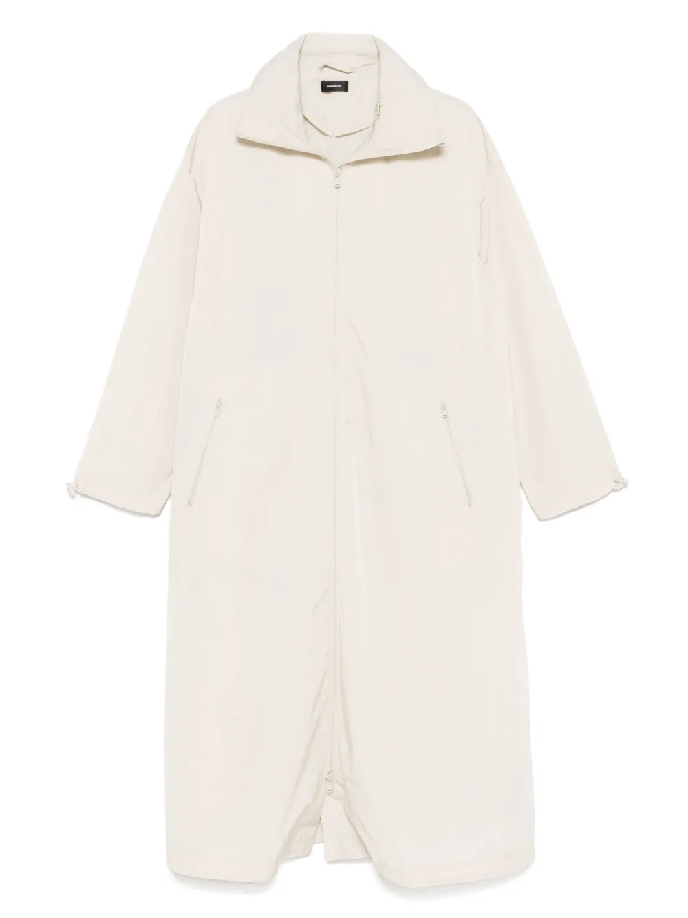 WARDROBE.NYC spread-collar Raincoat | Neutrals | FARFETCH | Farfetch Global