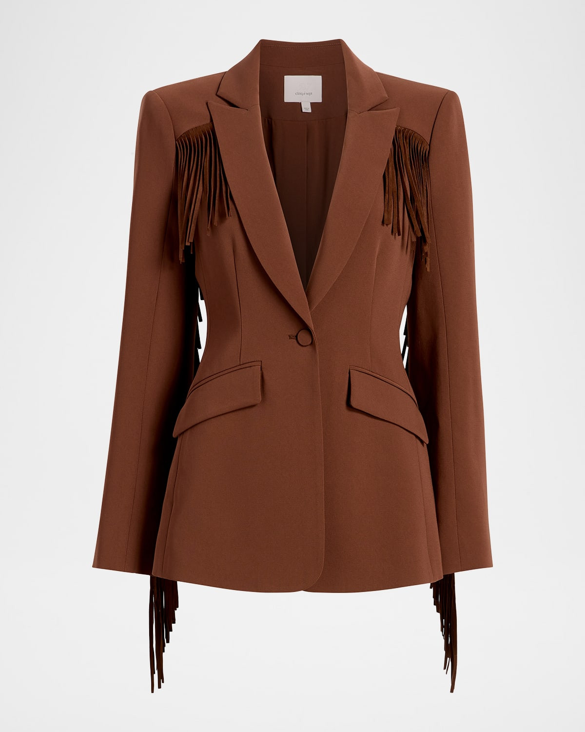 Cheyenne Suede Fringe Blazer | Neiman Marcus