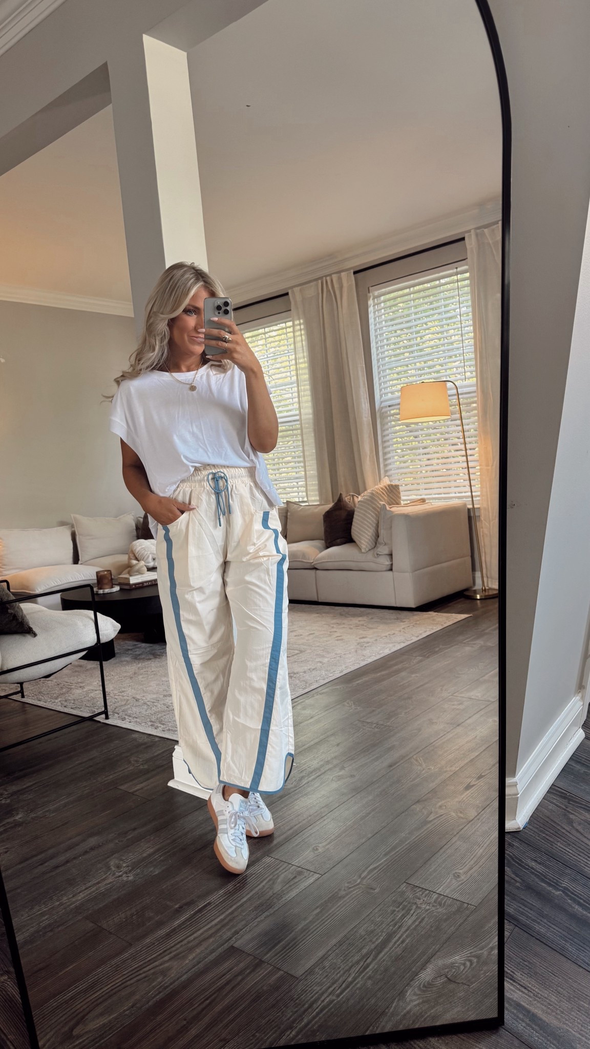 Comfy and casual Sunday ootd. Needing to get all the stuff done for the busy week ahead! These pants are so fun and come in a few colors. 

#LTKStyleTip #LTKFindsUnder50 #LTKSeasonal