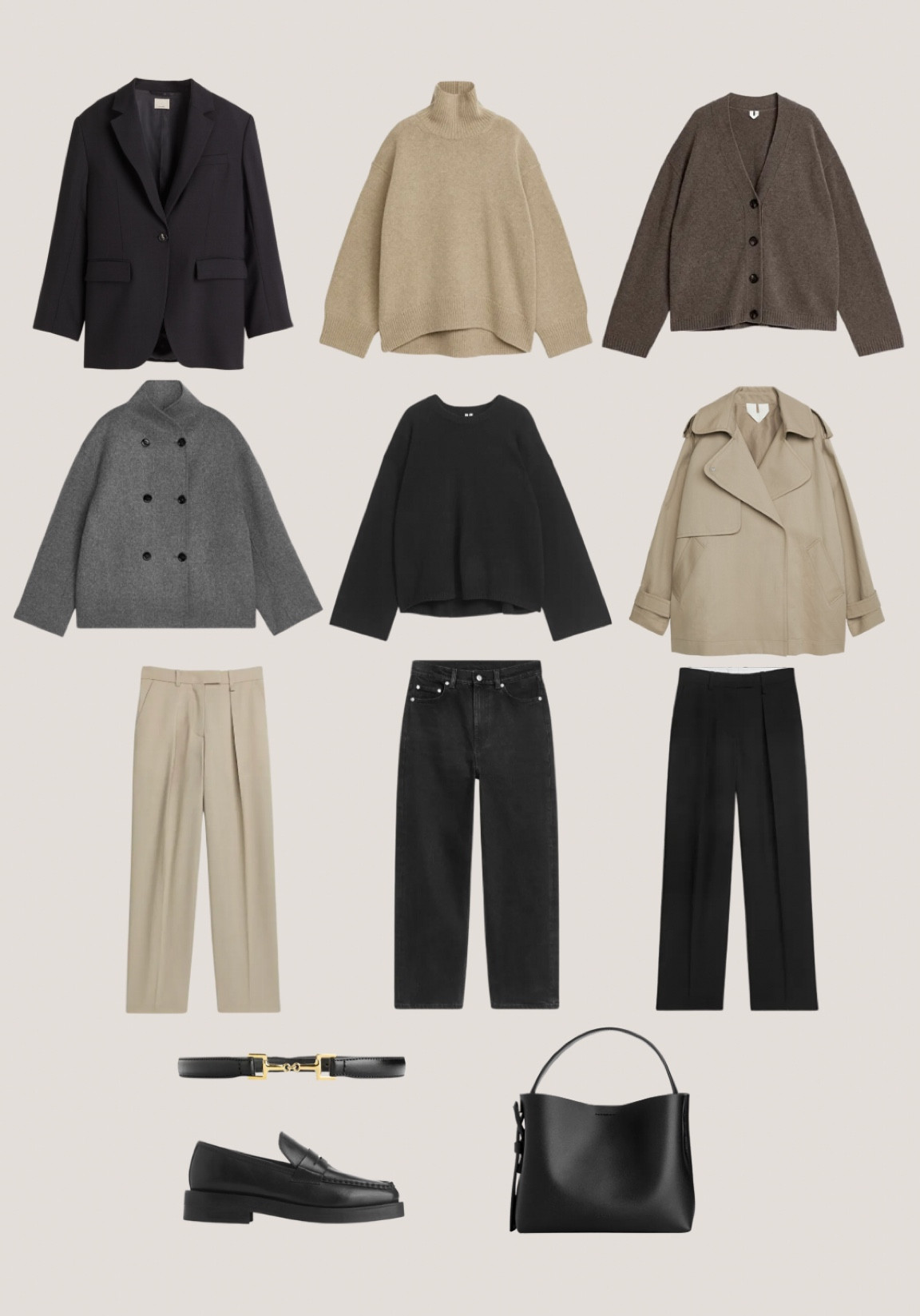 weekly favourites 🤎 
#arket #capsulewardrobe #neutraltones #staples #hm

#LTKSeasonal #LTKFind