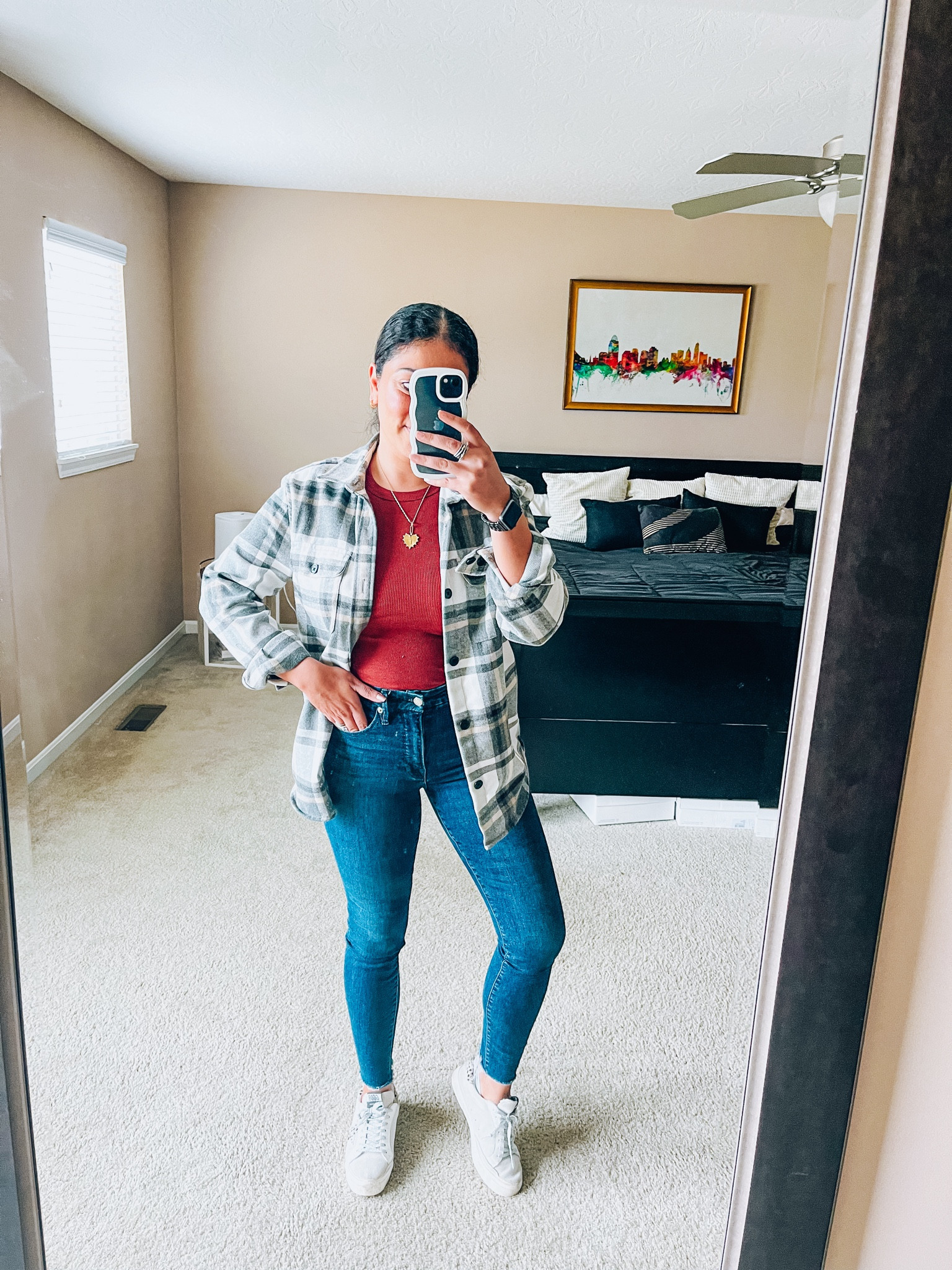 H&M plaid shirt
Good American jeans
Golden goose sneakers
Casual Friday


#LTKfindsunder100 #LTKshoecrush #LTKSeasonal