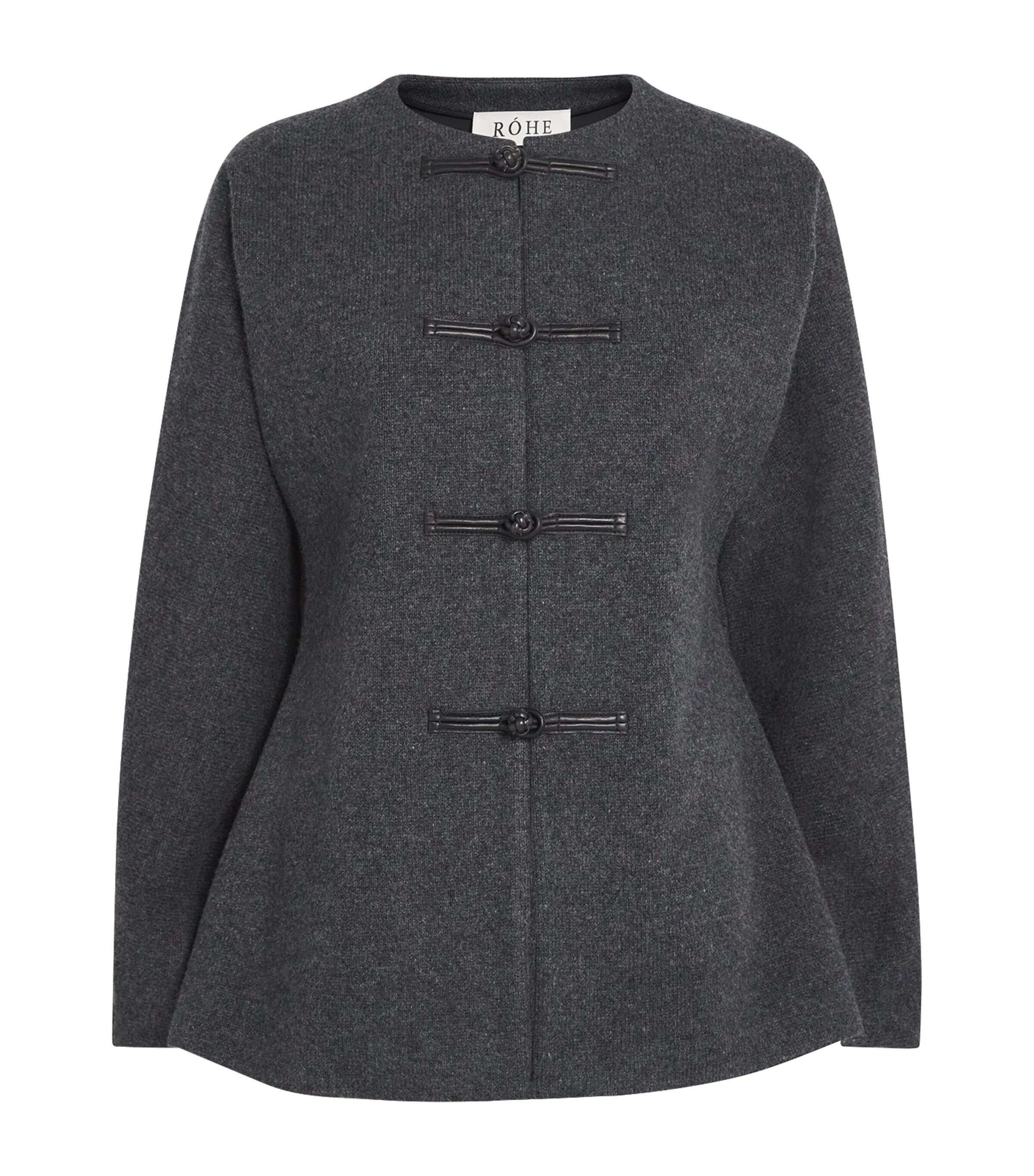 Wool Mandarin Waisted Cardigan | Harrods