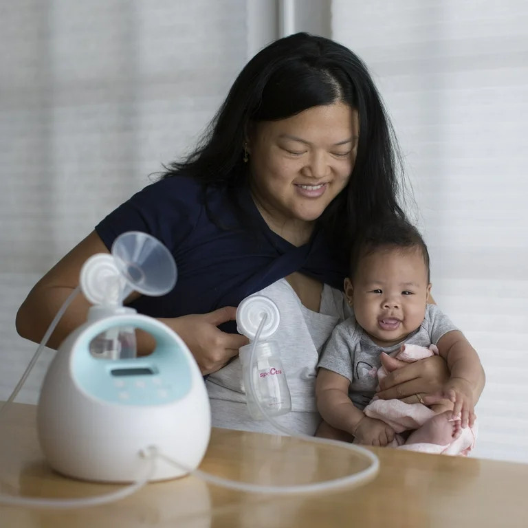 Spectra Baby USA S1 Plus Breast Pump Double/Single Light Electric Rechargeable Battery Blue SPS10... | Walmart (US)