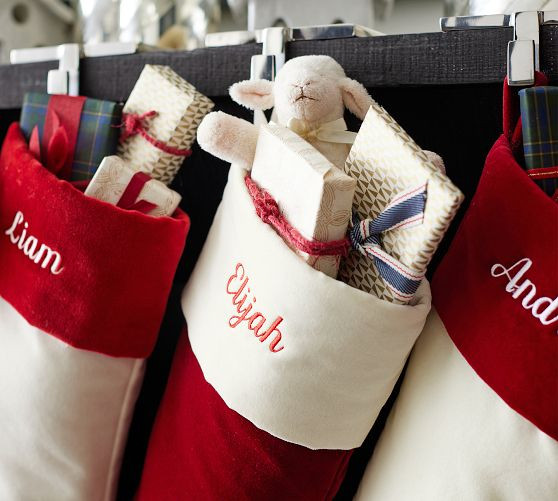 Classic Velvet  Stockings | Pottery Barn (US)