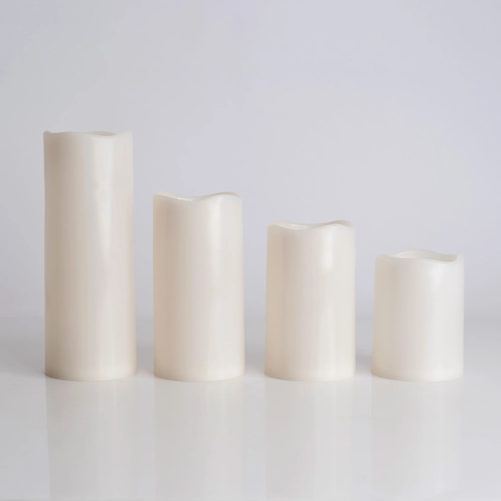 Latitude Run® Waterproof Flameless LED Outdoor Pillar Candles (Set of 4) & Reviews | Wayfair | Wayfair North America