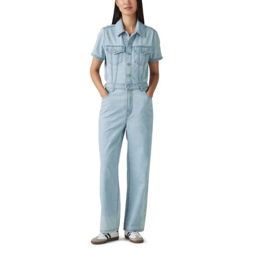 Levi's Women's Type Iii Jumpsuit, (New) Forgotten Dream, X-Small | Amazon (US)
