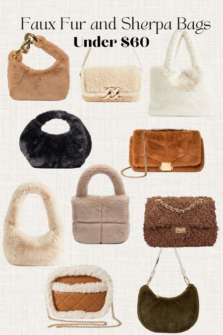 Loving this fall trend of faux fur bags!!  Plus these are all super affordable purses!

Faux fur bags, fleece bags, sherpa bags, faux fur purses, fleece purses, sherpa purse, fall bags, fall 2023 purse trends, fuzzy bags, purse aesthetic, handbags for women, aesthetic bag, bags aesthetic, tote bags, purses with gold chains, winter purses, winter bags, fall aesthetic, fuzzy bags

#LTKitbag #LTKfindsunder50 #LTKstyletip
