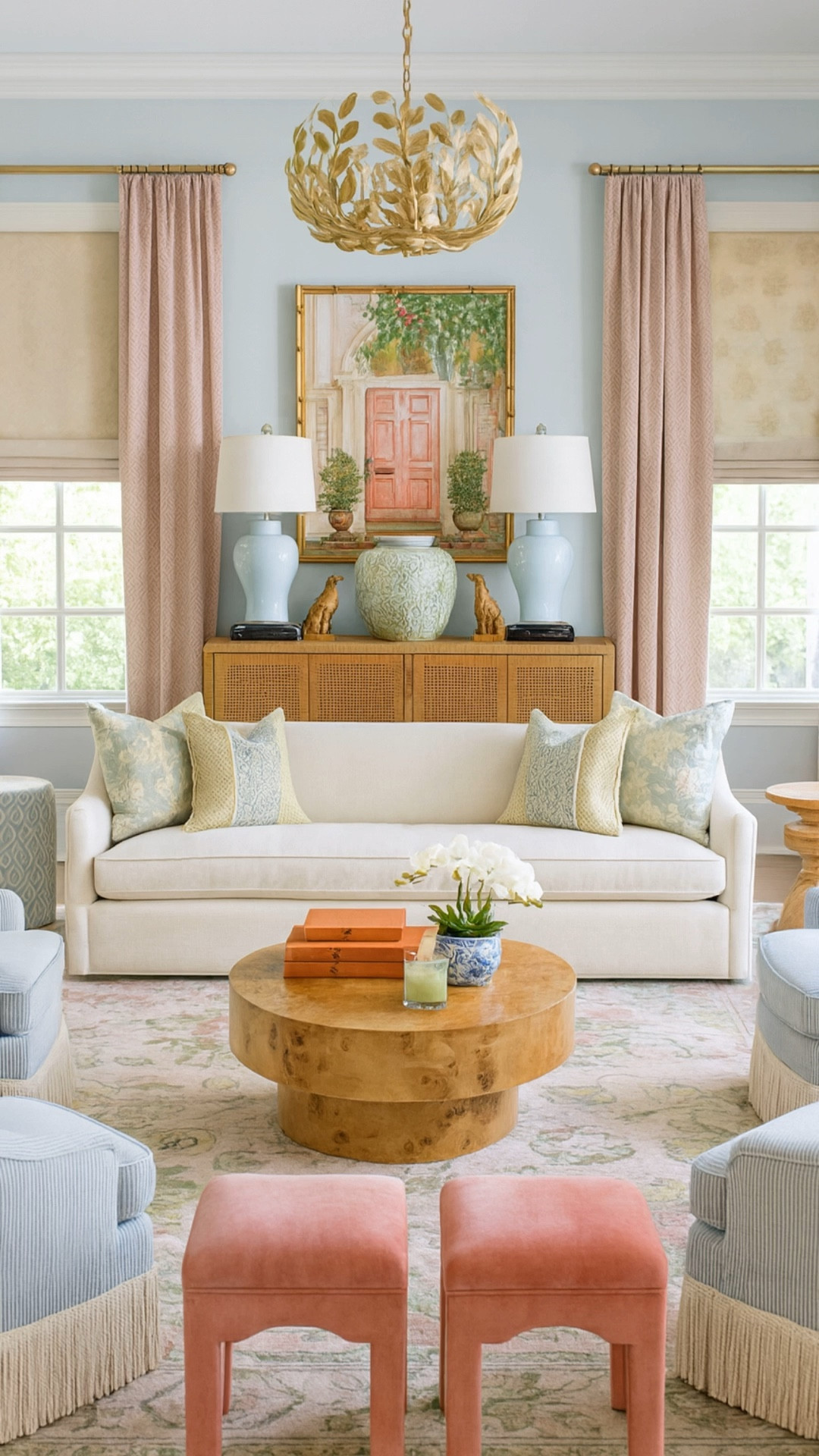 Colorful living room design!! 

#LTKHome #LTKStyleTip #LTKSaleAlert
