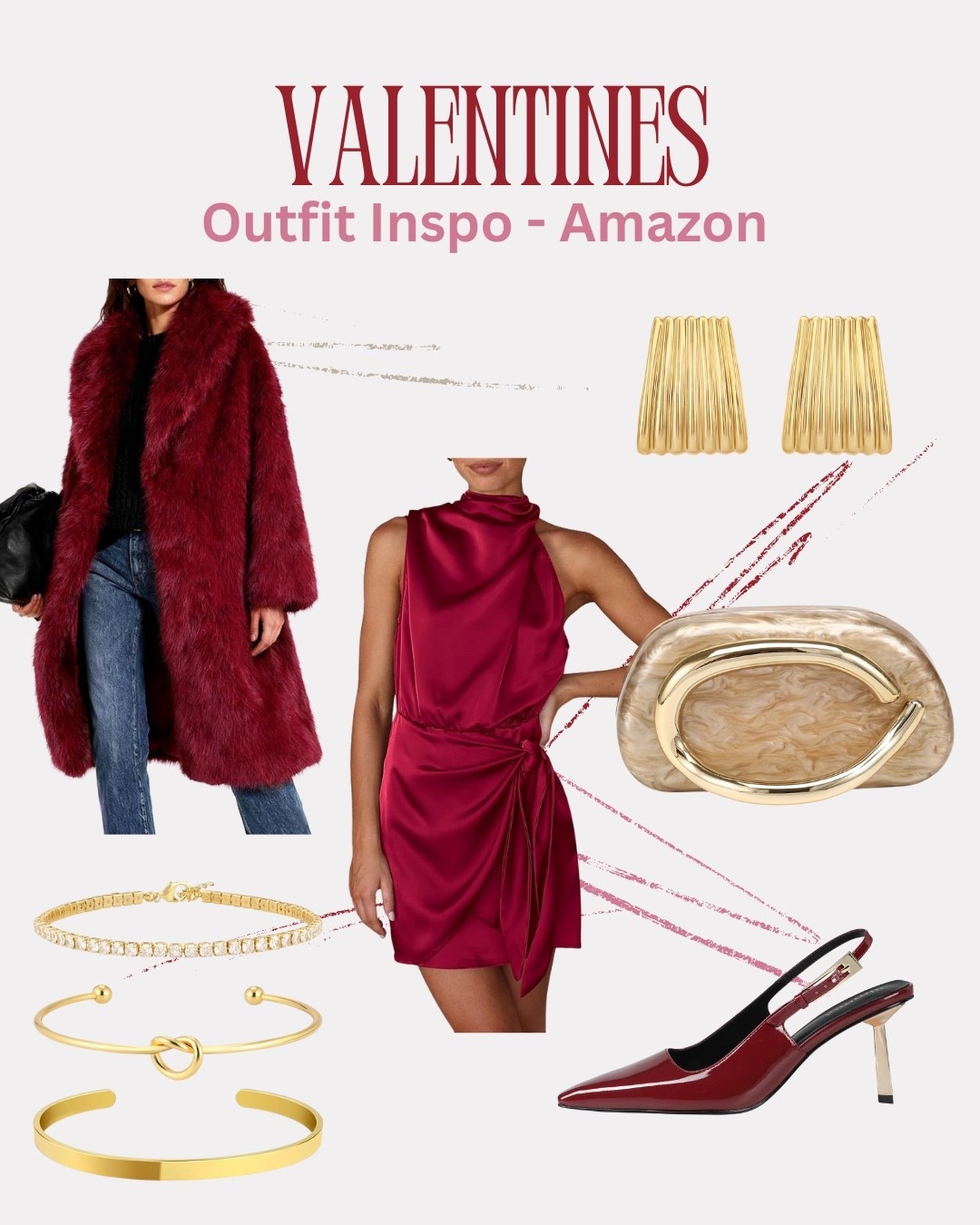 Dressy Valentine’s Day outfit - date night Valentine’s Day outfit - date night Valentines outfit from Amazon - mid 30s Valentine’s Day outfit idea - dressed up Valentine’s Day outfit - dressy outfits from Amazon 

#LTKPetite #LTKootd #LTKValentine