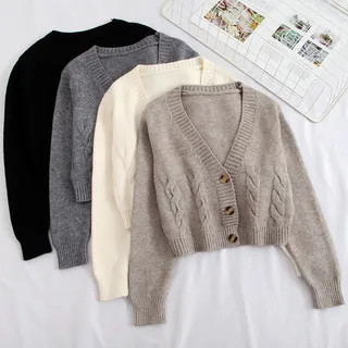 Robynn V-Neck Cardigan | YesStyle | YesStyle Global