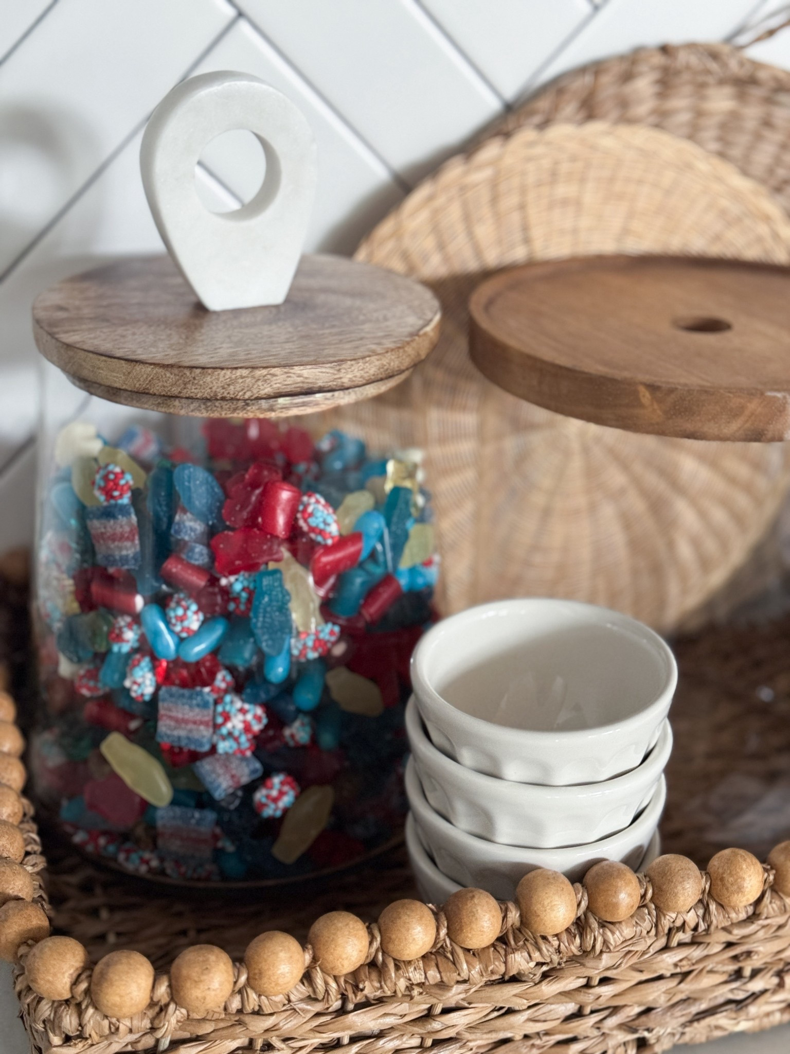 This might be my favorite candy salad yet. 

Memorial Day Candy Salad - 4th of July Candy Salad - Candy Salad - Red White and Blue Candy - Patriotic - Americana - 4th of July 

#LTKParties #LTKKids #LTKFamily