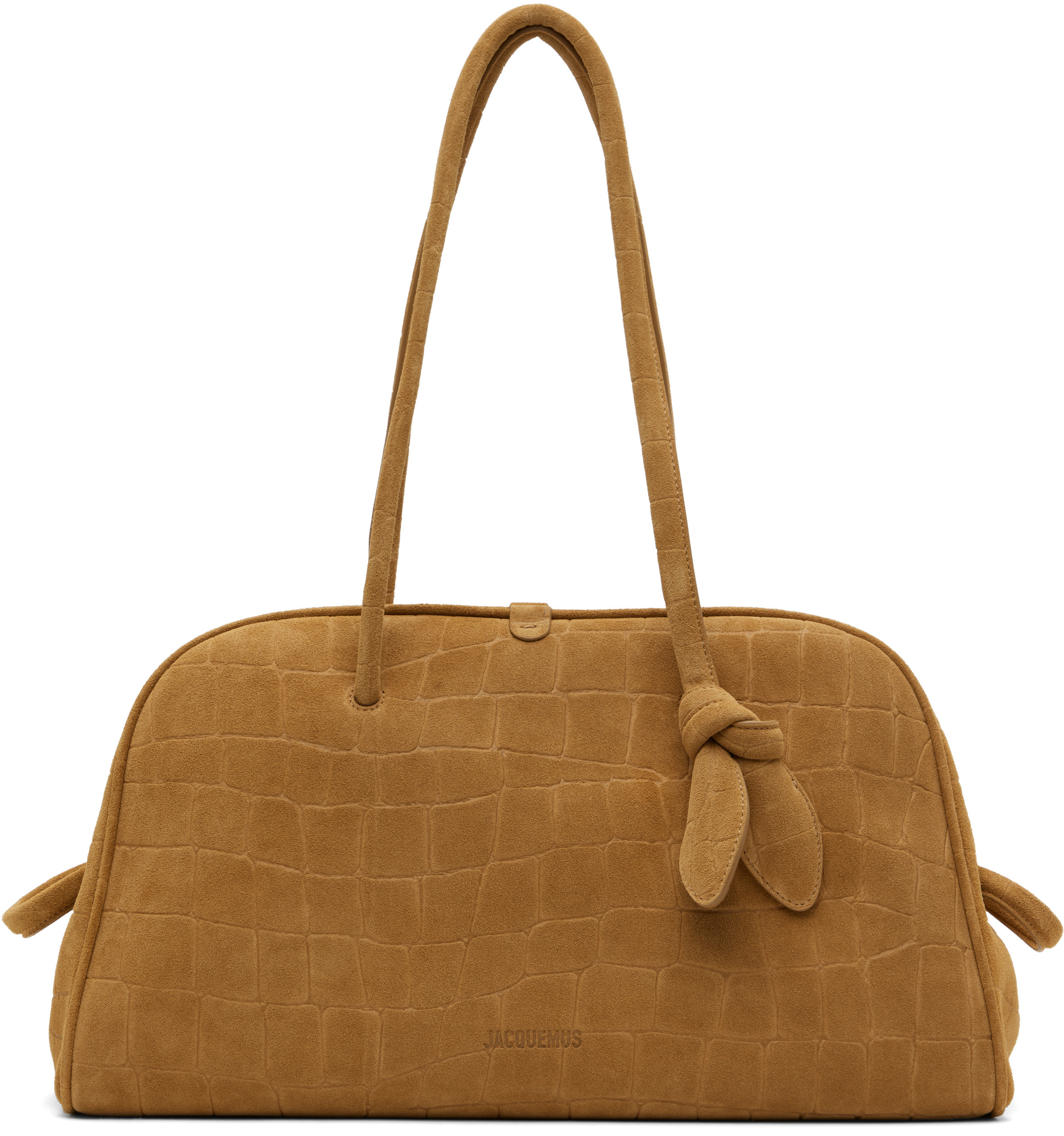 JACQUEMUS Tan La Croisière 'The large Turismo' Tote | SSENSE