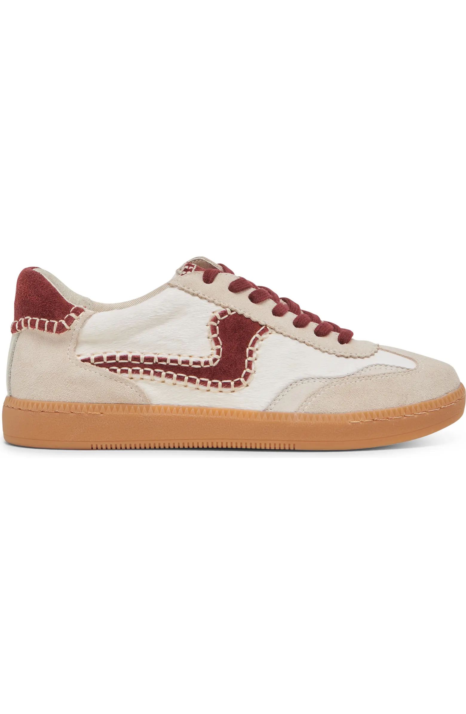 Notice Stitch Genuine Calf Hair Sneaker (Women) | Nordstrom