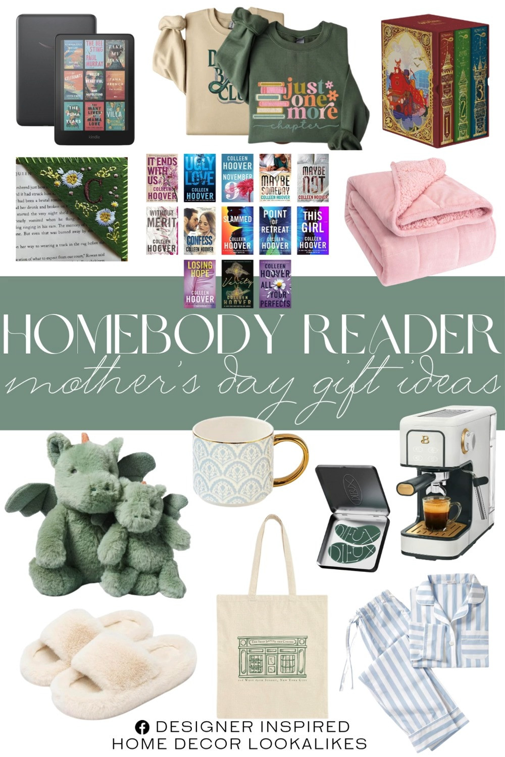 Homebody Reader Mother’s Day Gift Ideas. Cozy Reader Mom Gift Ideas. Mother’s Day Gifts for Book Lover Moms. Homebody Mom Gift Guide (Books & Cozy Living). Bookish Mother’s Day Gift Guide. Thoughtful Gifts for Stay-at-Home Moms Who Read. 

Home more affordable option find copy cat similar look for less budget friendly affordable cheap cheaper beautiful pretty. Clearance sale coupon code discount code promo code luxury lookalike look a like Inspo inspiration inspired by idea ideas Love like these? I share multiple every day in my FB group.
#mothersdaygifts #booklovermom #homebodymom #giftguide #mothersdayideas #cozymom #giftgguideforher #bookloversgift #giftinspo 

 #LTKMothersDay