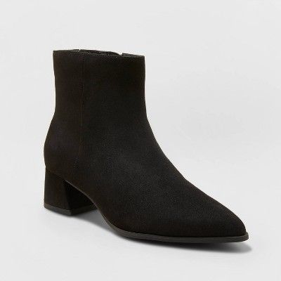 Women's Delilah Heeled Ankle Boots - A New Day™ | Target