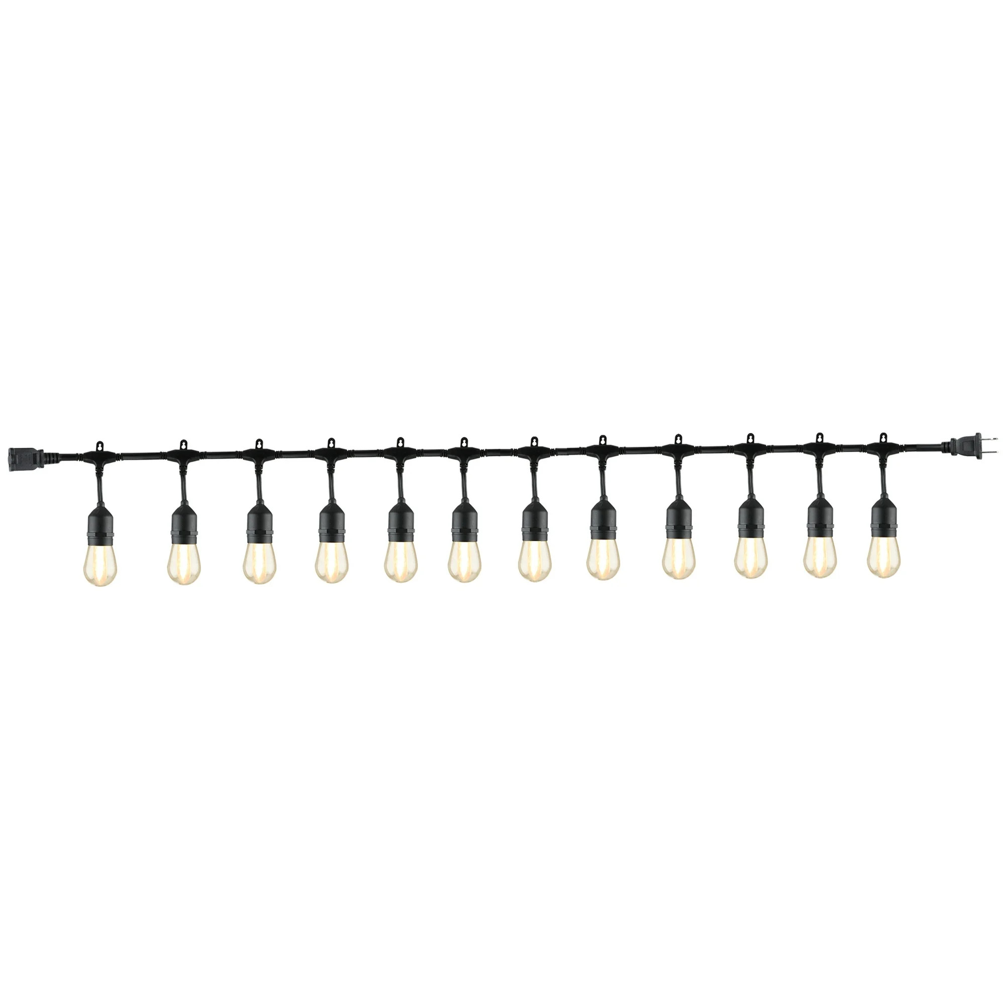 Better Homes & Gardens 24-Foot 12-Count Shatterproof Bulb Outdoor Commercial String Light, with B... | Walmart (US)