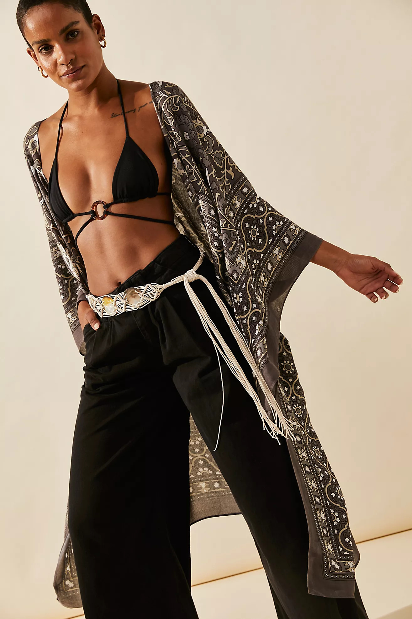 Magic Dance Border Print Kimono | Free People (Global - UK&FR Excluded)