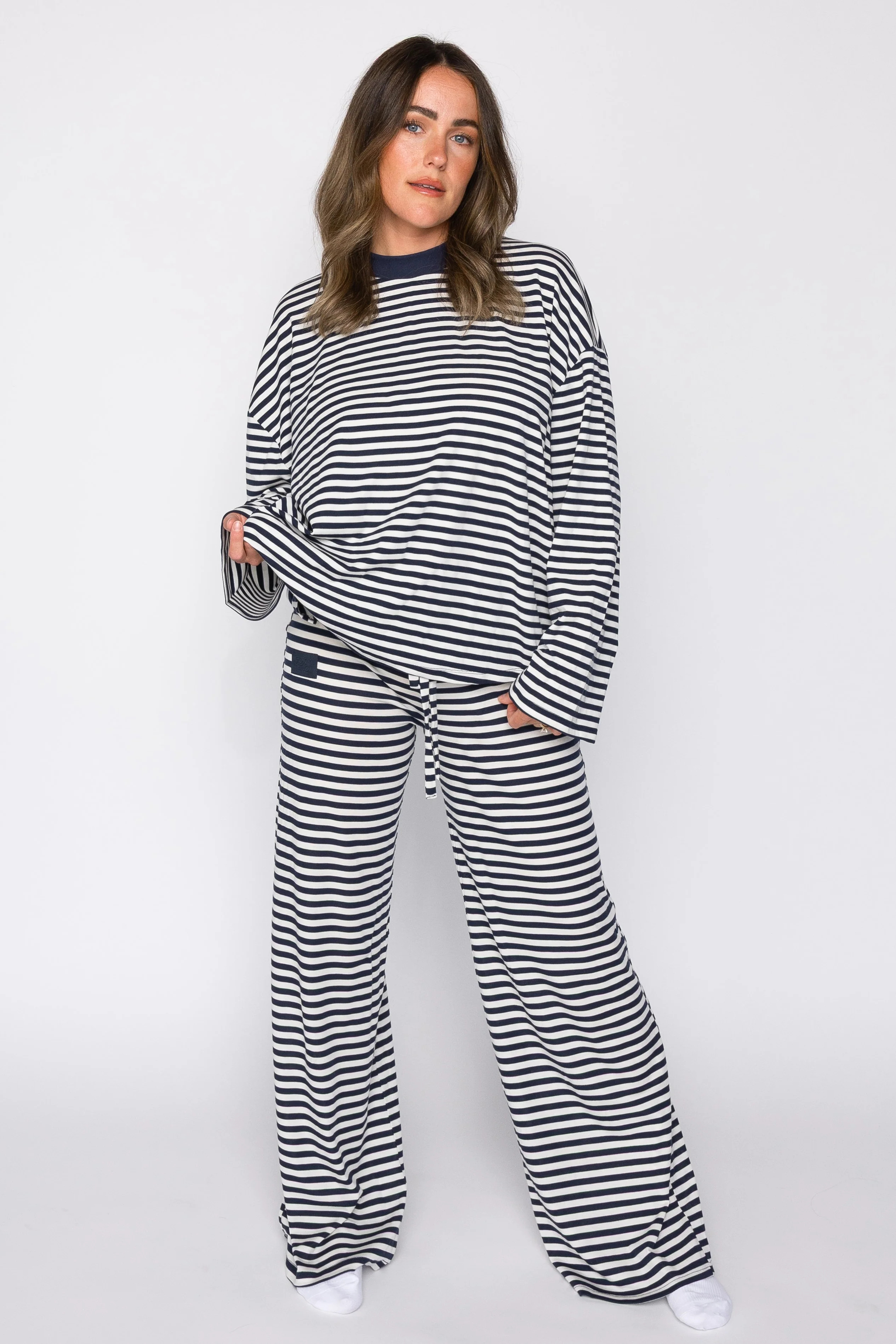 The Hamptons Set Sailor Blue | The Foxy Kind