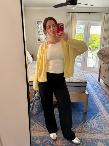 Yellow for spring!!! Also I know I’m a thousand years late but the effortless Aritzia pants are fab.

#LTKworkwear #LTKSeasonal #LTKmidsize