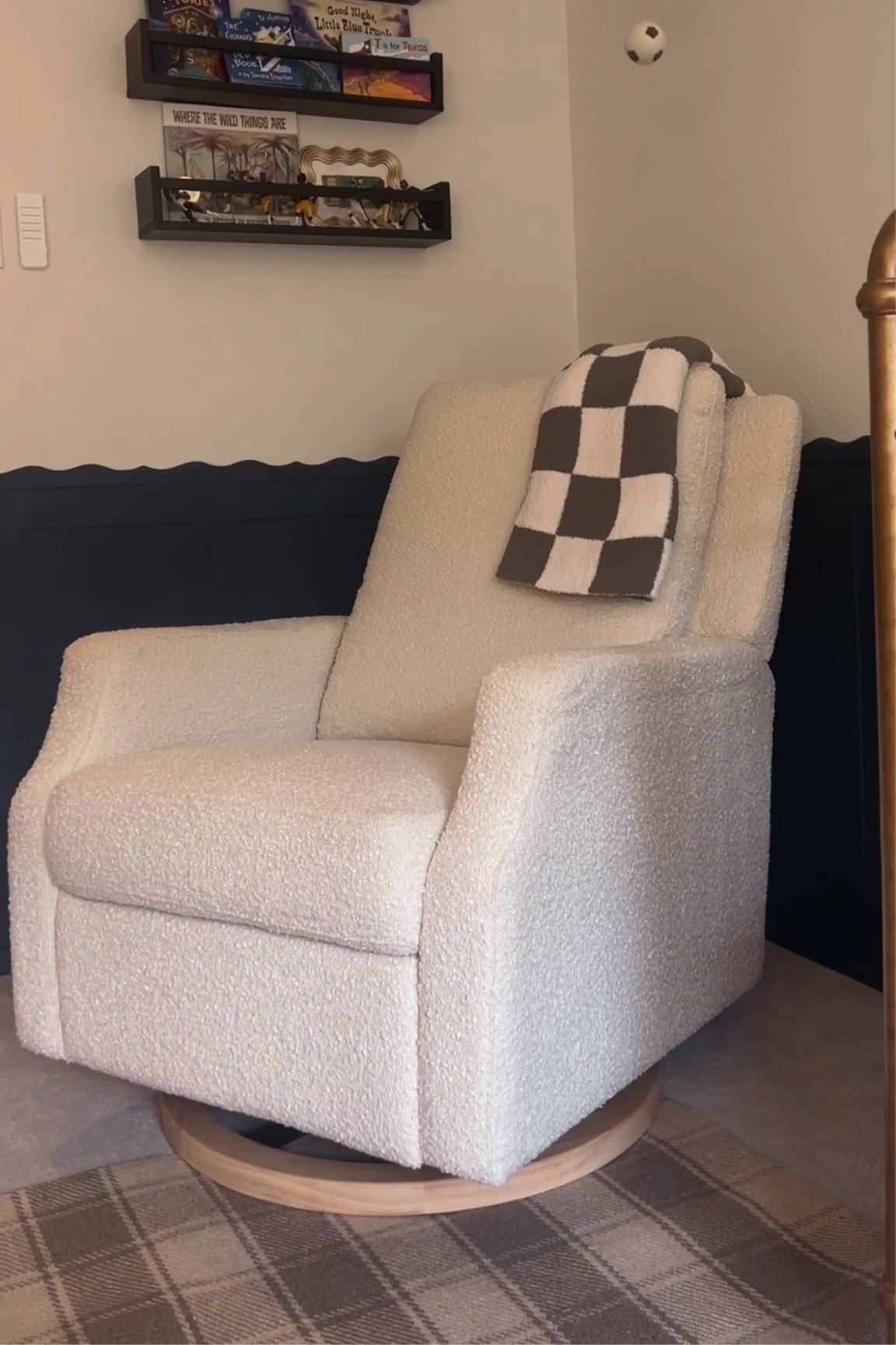 Nursery rocking chair and recliner from Amazon! So comfy and perfect addition to his room.

#LTKHome #LTKBump #LTKBaby