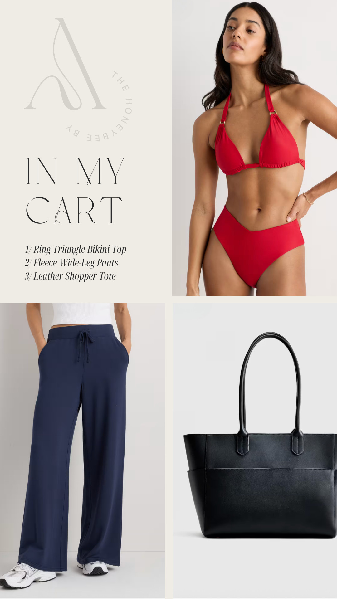 In My Cart from Quince! 

 