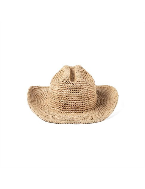 Lack Of Color Raffia Cowboy | David Jones | David Jones (Australia & New Zealand)